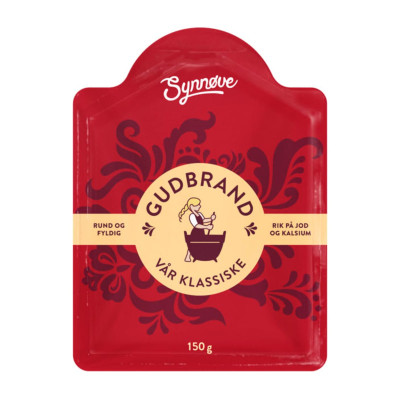 Norvegiškas karvių ir ožkų pieno sūris GUDBRAND