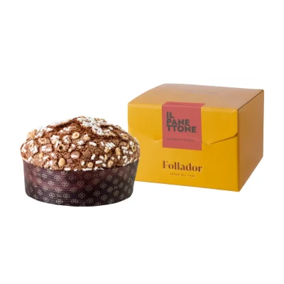 Itališkas pyragas PANETTONE MANDARINO E GIANDUIA FOLLADOR