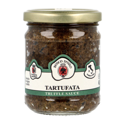 Vasarinių juodųjų trumų padažas TARTUFATA, 180 g