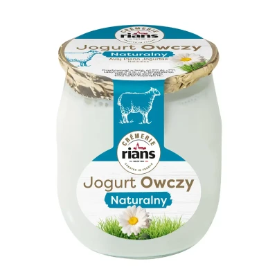 Natūralus avių jogurtas RIANS, 6.4% rieb.