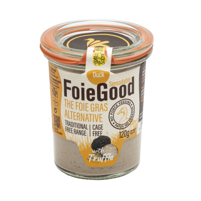 Ančių kepenėlėlių paštetas su trumais FOIEGOOD