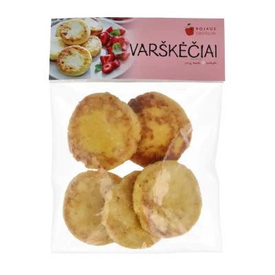 Kepti varškėčiai, šaldyti