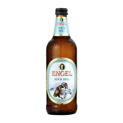 Stiprus šviesusis alus ENGEL BOCK HELL, 7.2 %