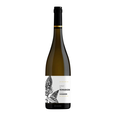 Baltas sausas vynas EXTRAIT DE ROMARION VIOGNIER, 13 %