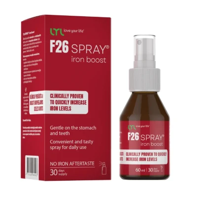 Mikronizuota geležis F26 SPRAY IRON BOOST