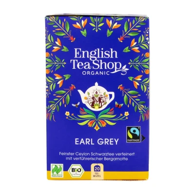 Juodoji arbata EARL GREY, ekologiška, 20 pak.