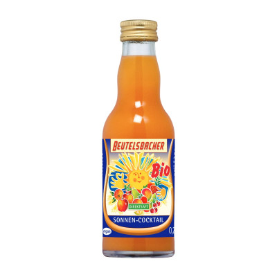 Įvairių vaisių sultys SUN, ekologiškos