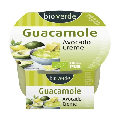 Avokadų kremas GUACAMOLE, ekologiškas