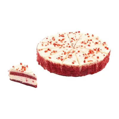 Pyragas RED VELVET su braškėmis