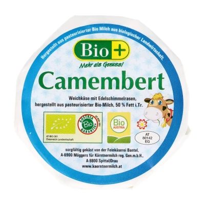Sūris CAMEMBERT, ekologiškas