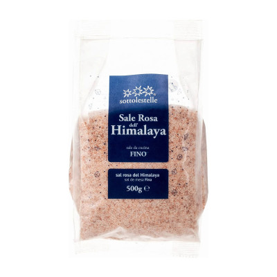 Himalajų rožinė druska, smulki, 500 g
