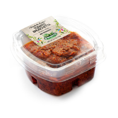 Saulėje džiovintų pomidorų užkandis TOMATO BRUSCHETTA