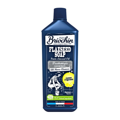 Universalus grindų valiklis su juoduoju muilu, citrinų aromato