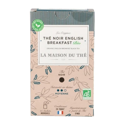 Juodoji arbata ENGLISH BREAKFAST, ekologiška, 15 pak.