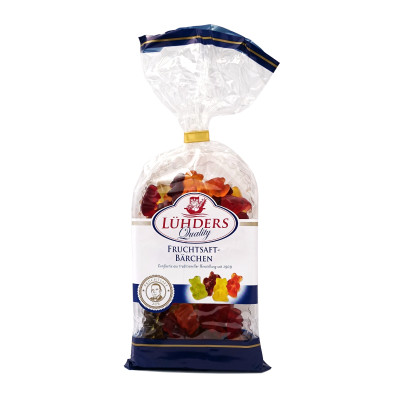 Vaisiniai guminukai MEŠKIUKAI, 8 spalvų