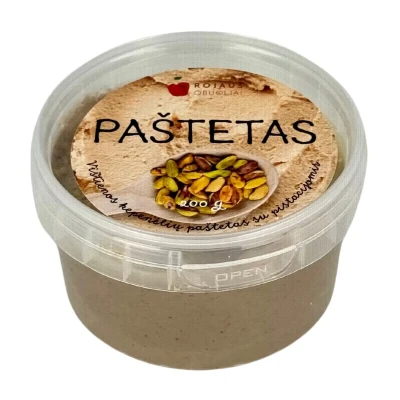 Vištienos kepenėlių paštetas su pistacijomis