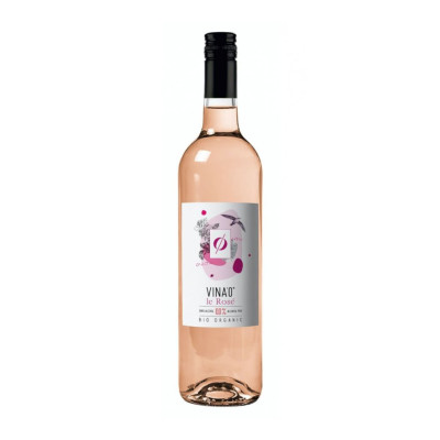 Nealkoholinis rožinis vynas LE ROSE, ekologiškas