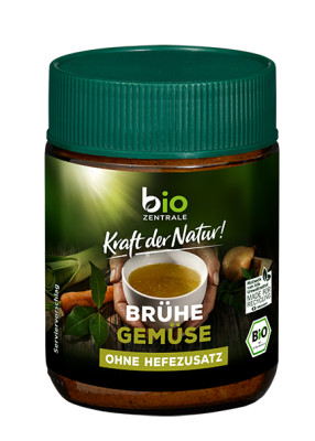 Daržovių sultinys be mielių, ekologiškas