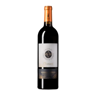 Raudonas sausas vynas DIAMANT BORDEAUX SUPERIEUR, 14%