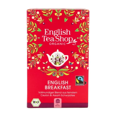 Juodoji arbata ENGLISH BREAKFAST, ekologiška, 20 pak.