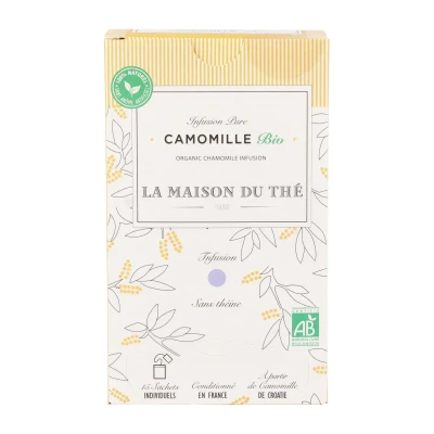 Ramunėlių arbata CAMOMILLE, 15 pak., ekologiška