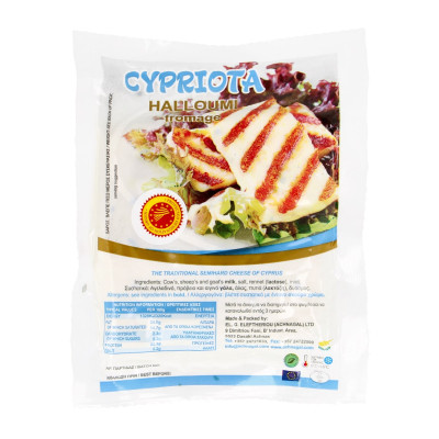 Karvių, avių ir ožkų pieno sūris HALLOUMI, 43 % rieb. s. m.