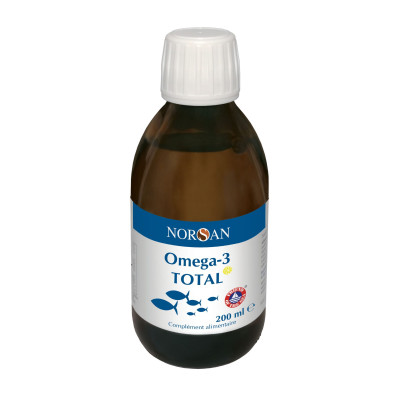 Žuvų taukai OMEGA-3 TOTAL, citrinų skonio