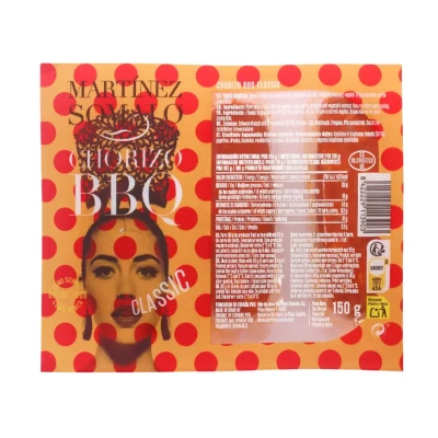 Kepamosios kiaulienos dešrelės CHORIZO BARBACOA CLASSIC