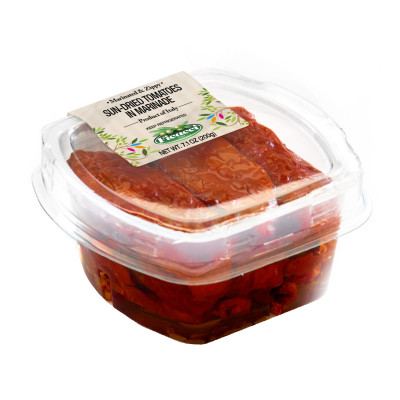 Saulėje džiovinti pomidorai, marinate